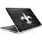 NFL New Orleans Saints Black & White HP Pavilion Skin
