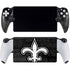 NFL New Orleans Saints Black & White PlayStation Portal Remote Player Skin