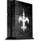 NFL New Orleans Saints Black & White PS4 Console Skin