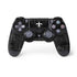 NFL New Orleans Saints Black & White PS4 Controller Skin