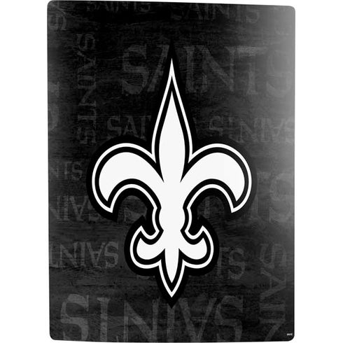 NFL New Orleans Saints Black & White PS5 Digital Edition Bundle Skin
