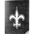 NFL New Orleans Saints Black & White PS5 Digital Edition Console Skin