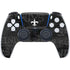 NFL New Orleans Saints Black & White PS5 Controller Skin