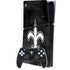 NFL New Orleans Saints Black & White PS5 Slim Digital Edition Bundle Skin
