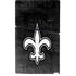 NFL New Orleans Saints Black & White PS5 Slim Digital Edition Console Skin