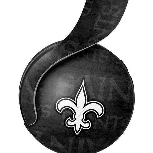 NFL New Orleans Saints Black & White PULSE 3D Wireless Headset for PS5 Skin