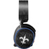 NFL New Orleans Saints Black & White SteelSeries Arctis 3 Skin