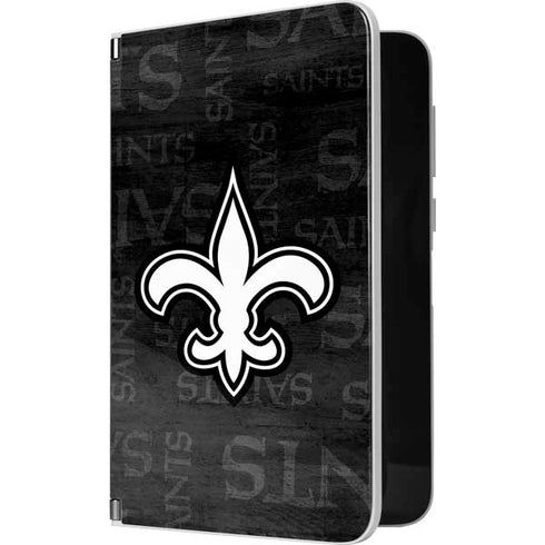 NFL New Orleans Saints Black & White Surface Duo Skin
