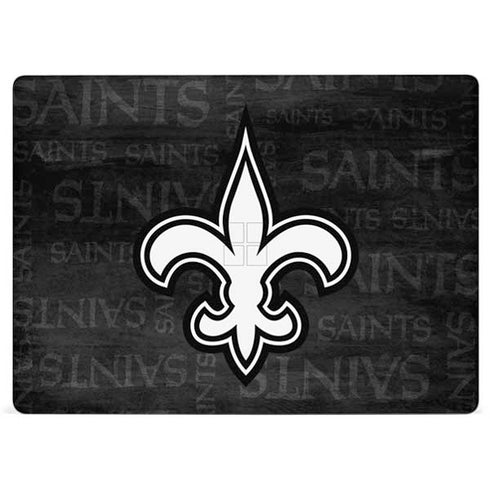 NFL New Orleans Saints Black & White Surface Laptop 2 Skin