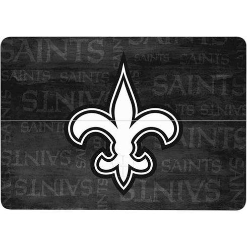 NFL New Orleans Saints Black & White Surface Laptop Studio Skin