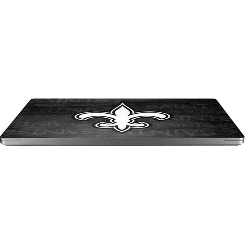 NFL New Orleans Saints Black & White Universal Laptop 14in (11.4 x 8.2in) Skin