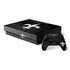 NFL New Orleans Saints Black & White Xbox One X Bundle Skin