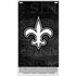 NFL New Orleans Saints Black & White Xbox Series S Console Skin