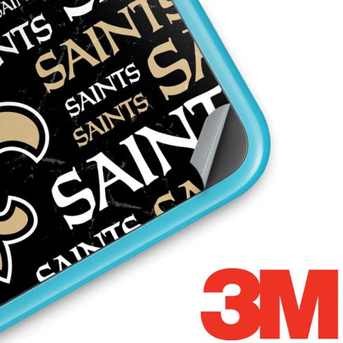 NFL New Orleans Saints Black Blast Nintendo 2DS XL (2017) Skin