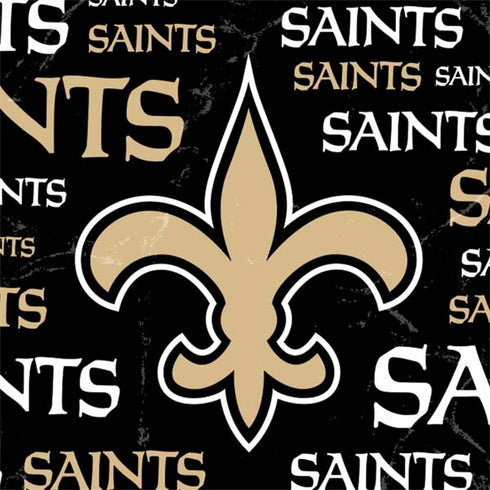 NFL New Orleans Saints Black Blast Nintendo 2DS XL (2017) Skin