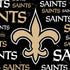 NFL New Orleans Saints Black Blast Nintendo 2DS XL (2017) Skin