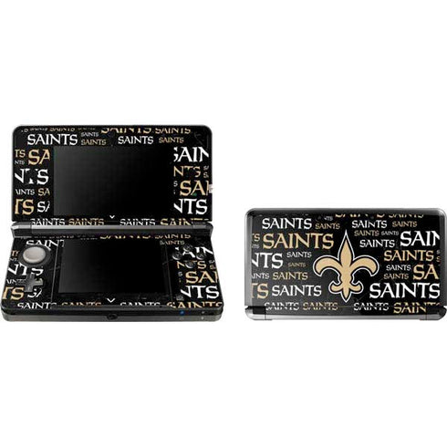 NFL New Orleans Saints Black Blast 3DS (2011) Skin
