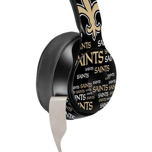 NFL New Orleans Saints Black Blast Beats Solo Pro Skin