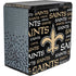 NFL New Orleans Saints Black Blast Cooler Master MasterBox Q300L Mini Tower Skin
