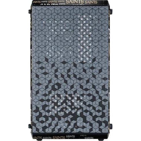 NFL New Orleans Saints Black Blast Cooler Master MasterBox Q300L Mini Tower Skin
