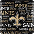 NFL New Orleans Saints Black Blast Cooler Master MasterBox Q300L Mini Tower Skin