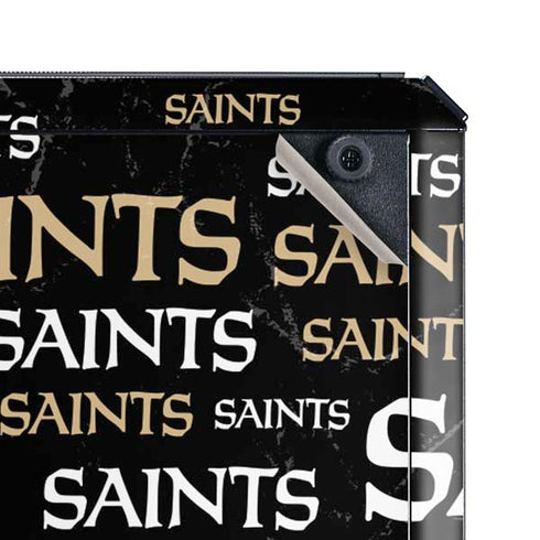 NFL New Orleans Saints Black Blast Cooler Master MasterBox Q300L Mini Tower Skin