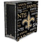 NFL New Orleans Saints Black Blast Corsair 4000D Tempered Glass Mid-Tower ATX Case Skin