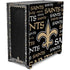 NFL New Orleans Saints Black Blast Corsair 4000D Tempered Glass Mid-Tower ATX Case Skin