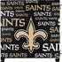 NFL New Orleans Saints Black Blast Corsair 4000D Tempered Glass Mid-Tower ATX Case Skin