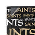 NFL New Orleans Saints Black Blast Corsair 4000D Tempered Glass Mid-Tower ATX Case Skin