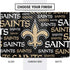 NFL New Orleans Saints Black Blast Dell Vostro Skin