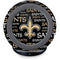 NFL New Orleans Saints Black Blast Fast Charge Wireless Charging Stand Skin