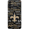 NFL New Orleans Saints Black Blast Galaxy A14 5G Skin