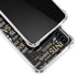 NFL New Orleans Saints Black Blast Galaxy A54 5G Clear Case