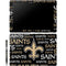 NFL New Orleans Saints Black Blast Galaxy Book 12in Skin