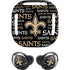 NFL New Orleans Saints Black Blast Galaxy Buds Pro Skin