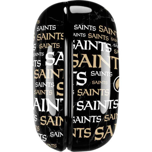 NFL New Orleans Saints Black Blast Galaxy Buds Pro Skin