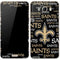 NFL New Orleans Saints Black Blast Galaxy J7 Skin