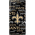 NFL New Orleans Saints Black Blast Galaxy Note 10 Skin