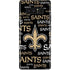 NFL New Orleans Saints Black Blast Galaxy Note 8 Skin