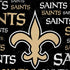 NFL New Orleans Saints Black Blast Galaxy Note 8 Skin