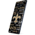 NFL New Orleans Saints Black Blast Galaxy Note 9 Skin