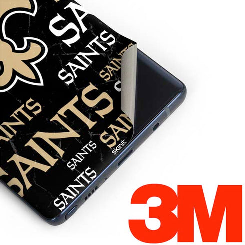 NFL New Orleans Saints Black Blast Galaxy Note 9 Skin