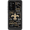 NFL New Orleans Saints Black Blast Galaxy Note20 Ultra 5G Waterproof Case