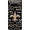 NFL New Orleans Saints Black Blast Galaxy S10 Plus Skin