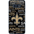NFL New Orleans Saints Black Blast Galaxy S10e Skin