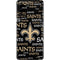 NFL New Orleans Saints Black Blast Galaxy S20 Plus Skin