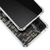 NFL New Orleans Saints Black Blast Galaxy S21 5G Clear Case