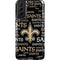 NFL New Orleans Saints Black Blast Galaxy S21 FE Pro Case