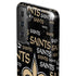 NFL New Orleans Saints Black Blast Galaxy S21 FE Pro Case